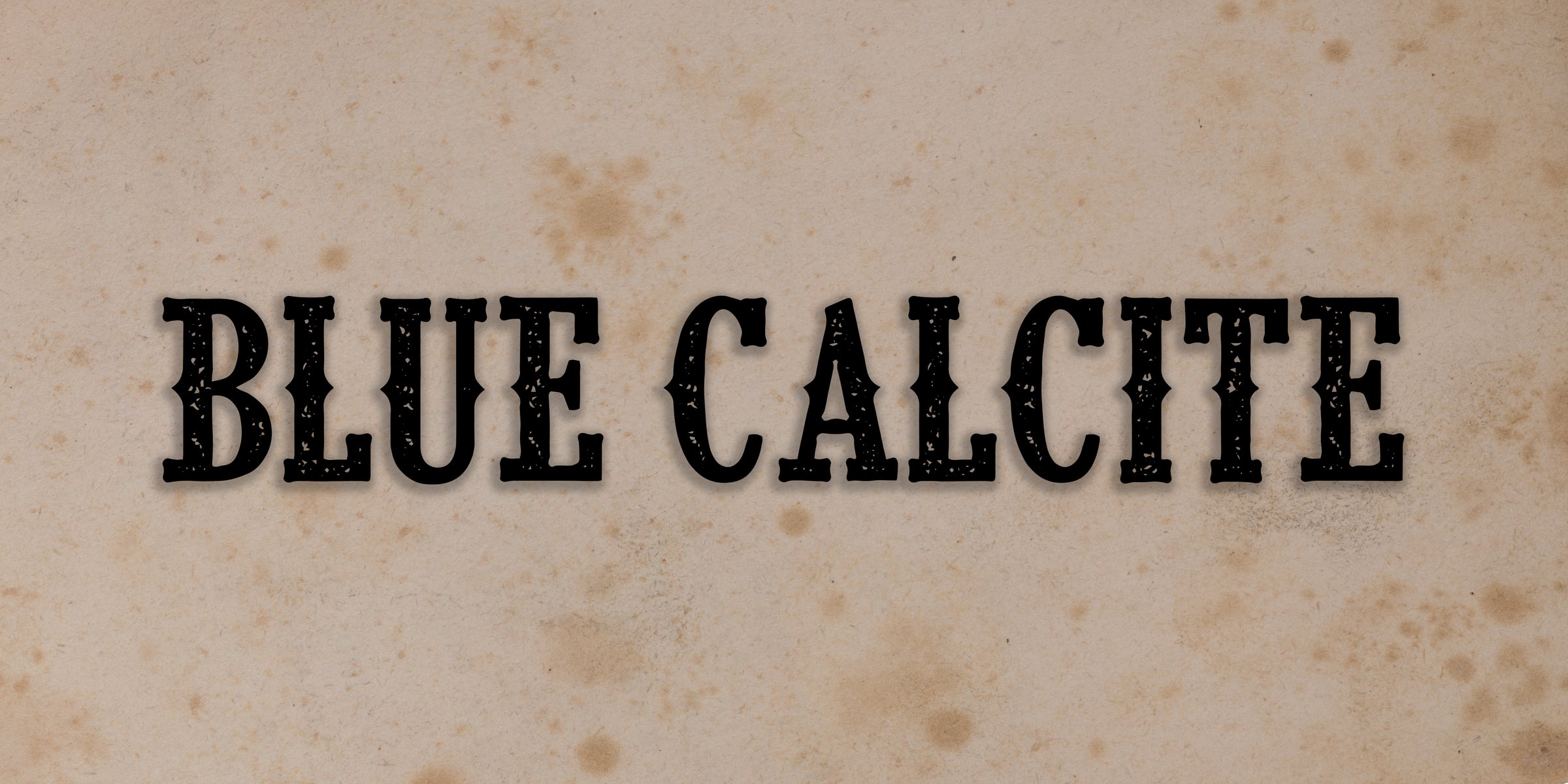 Blue Calcite