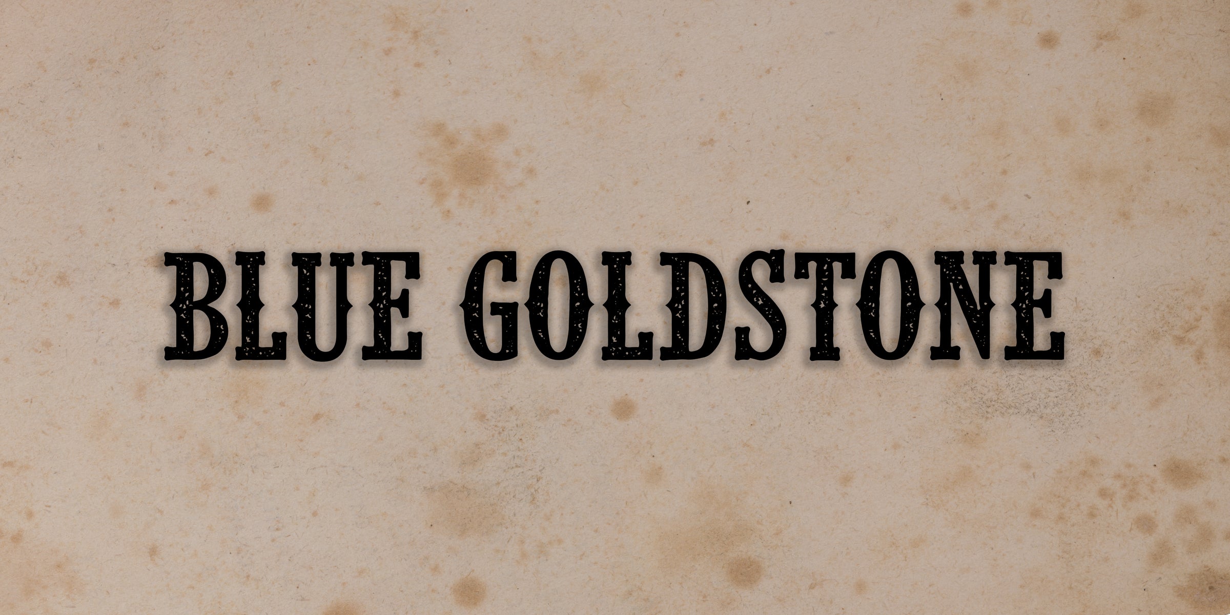 Blue Goldstone