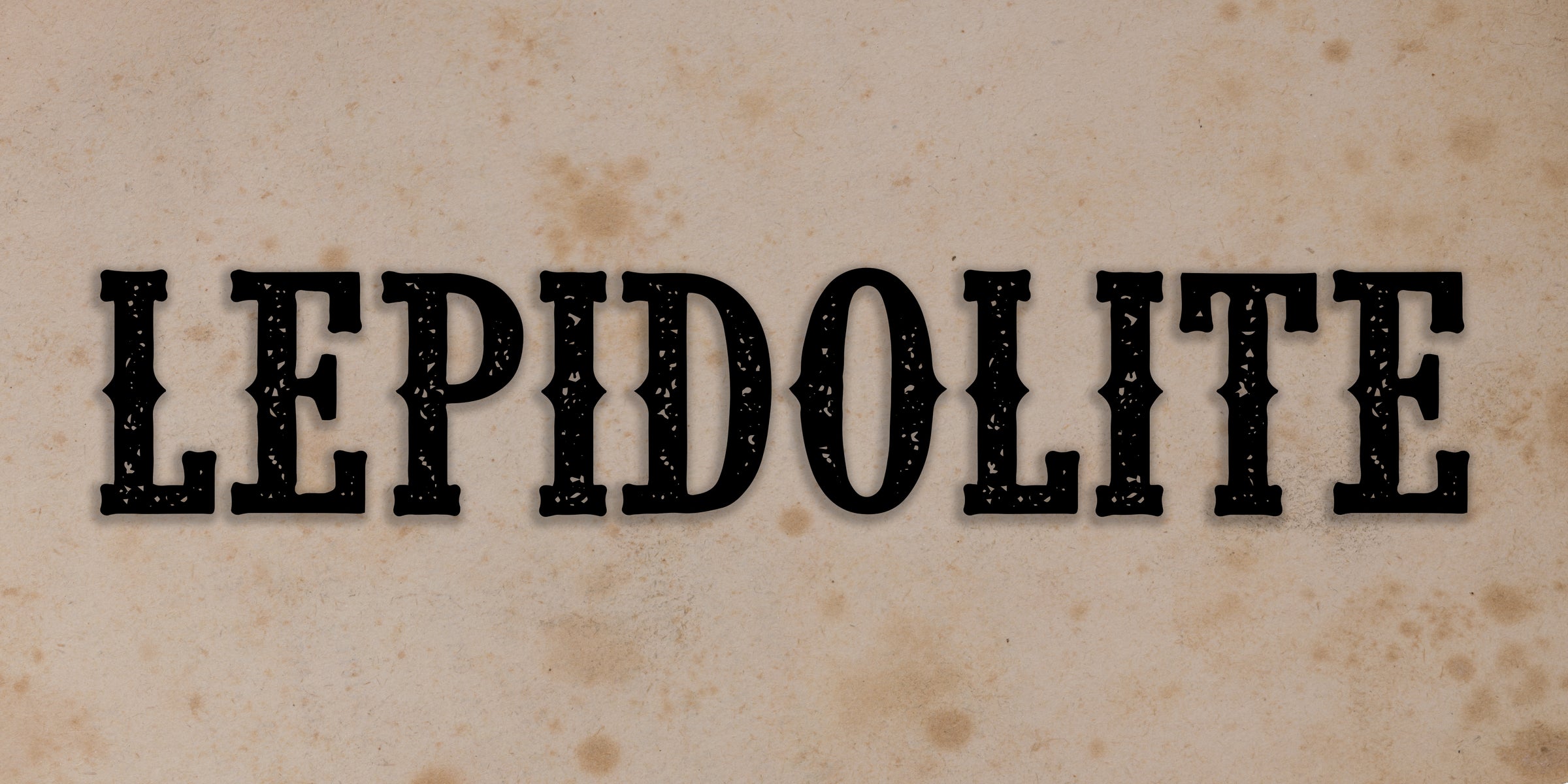 Lepidolite