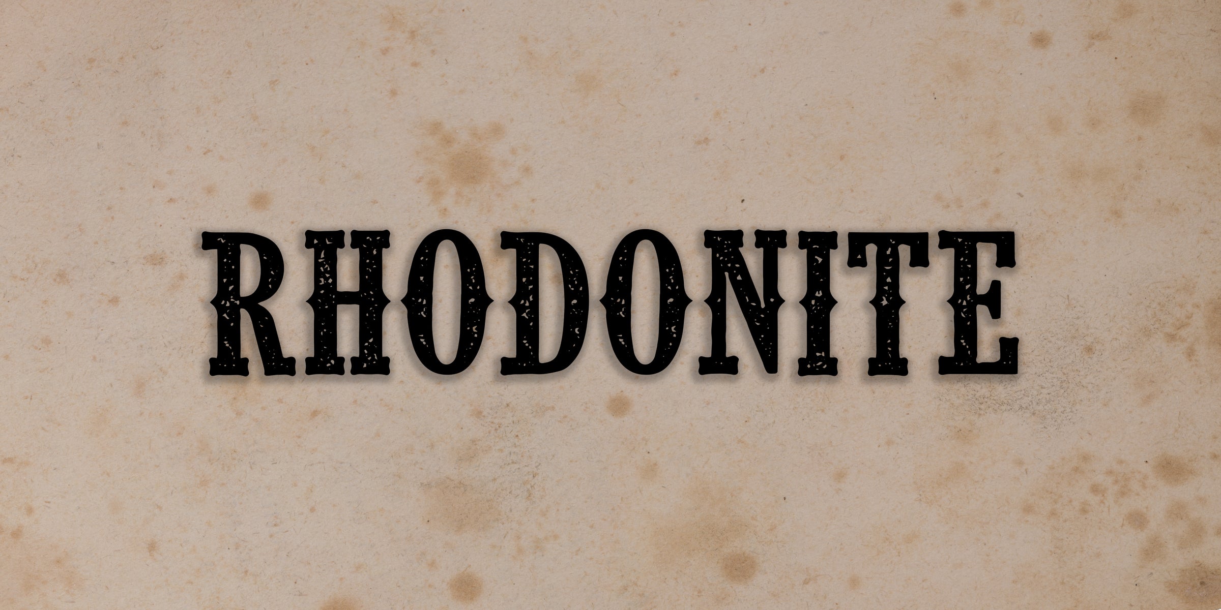 Rhodonite