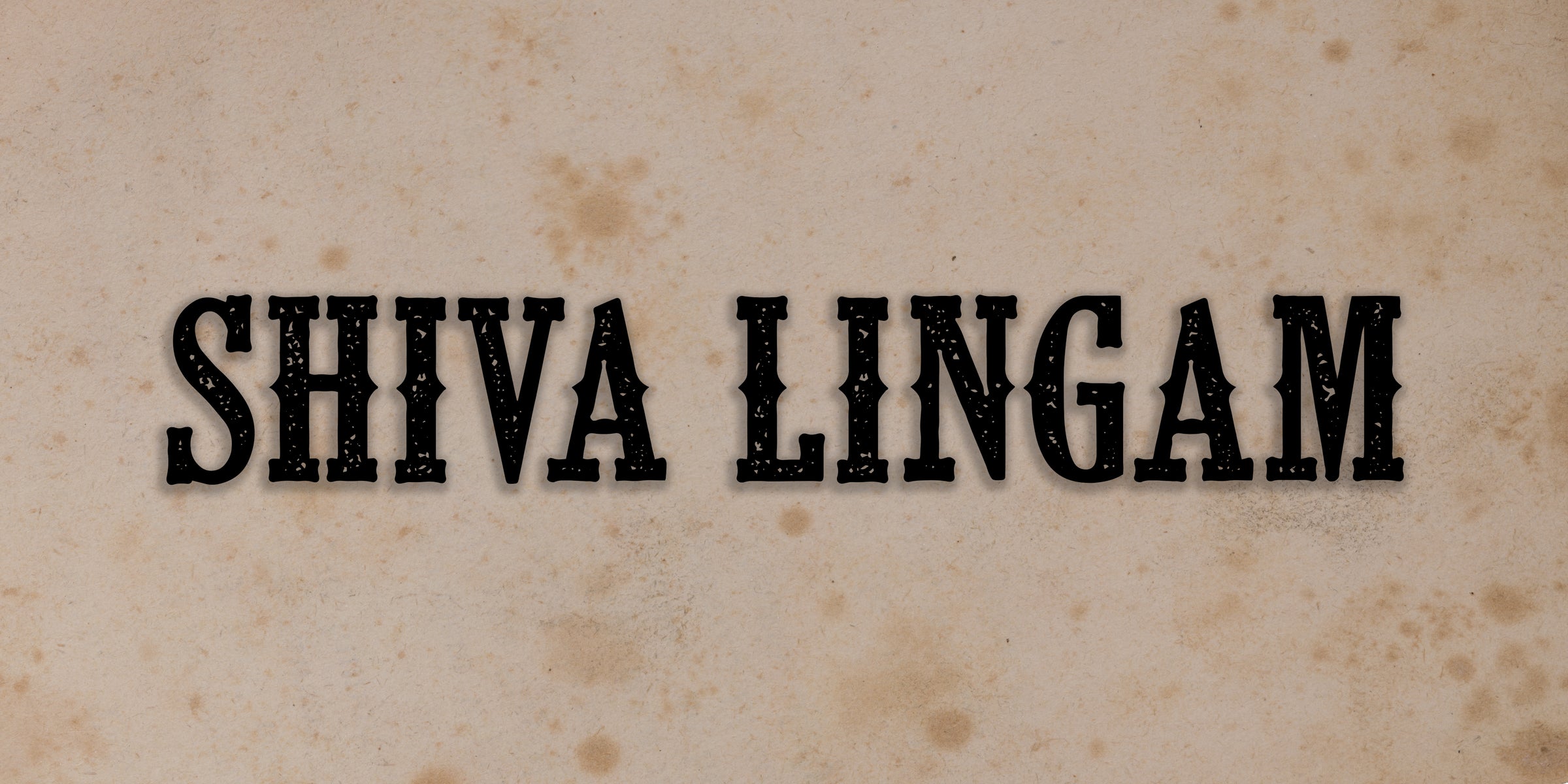 Shiva Lingam