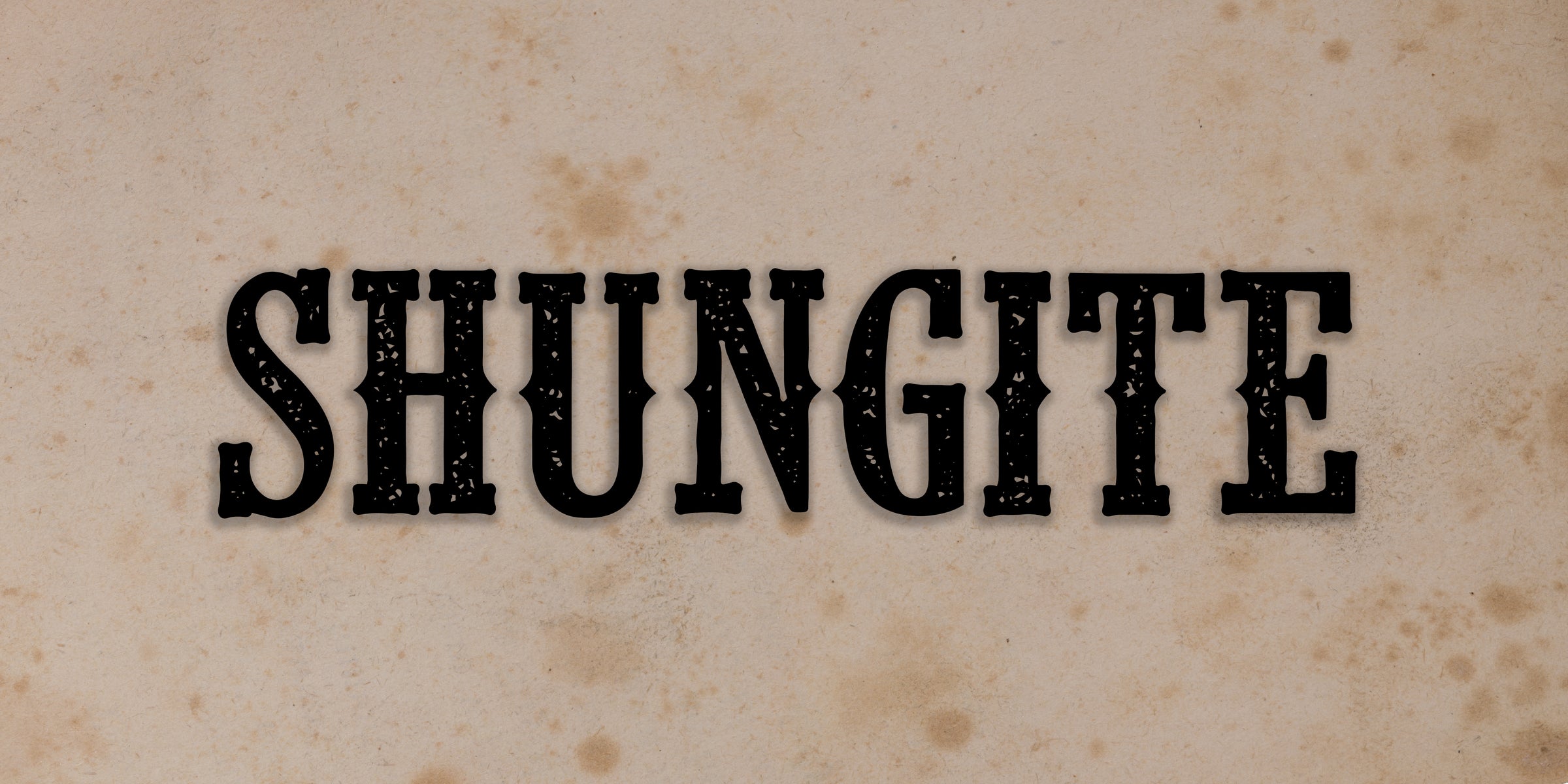 Shungite