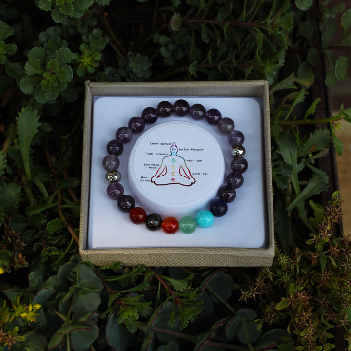 Chakra Beaded Bracelet