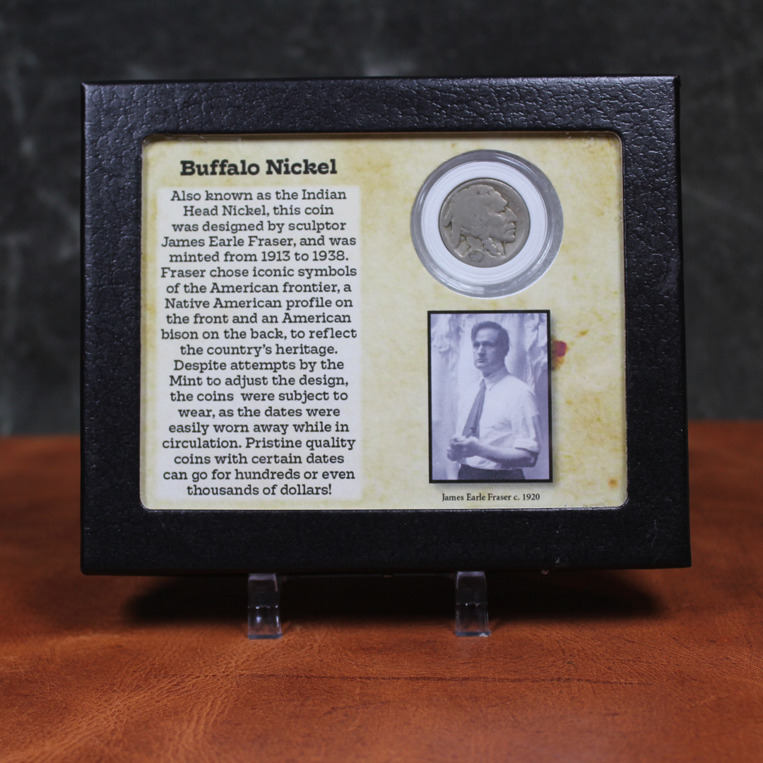 Buffalo Nickel Shadow Box