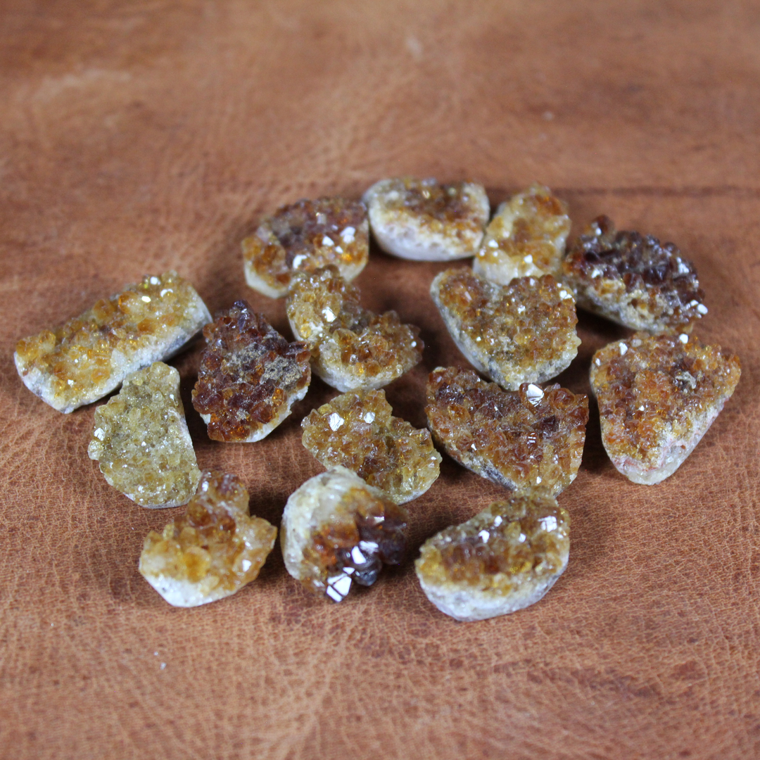 Small Citrine Druzy
