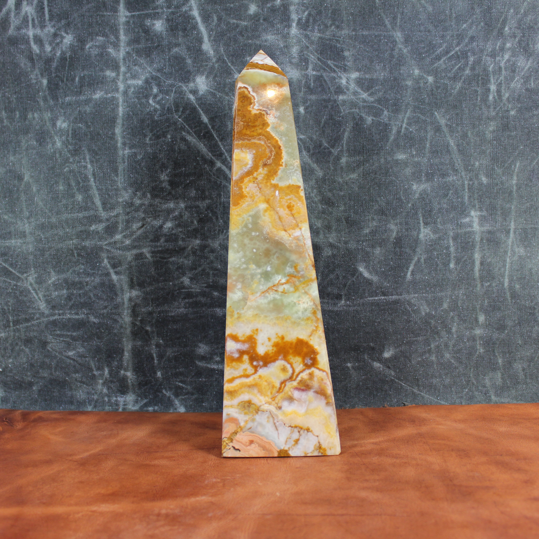 Green Onyx Obelisk (Large)