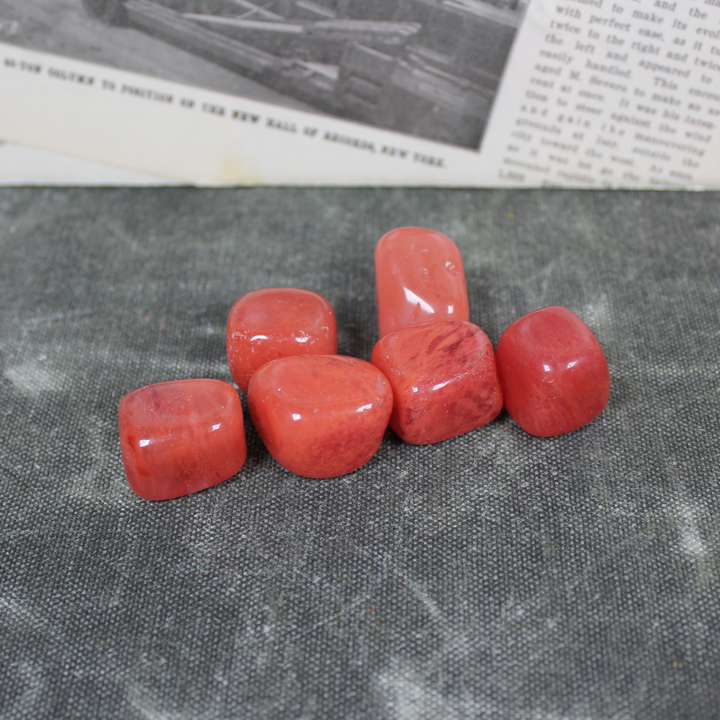 Strawberry Quartz Tumbled Stone