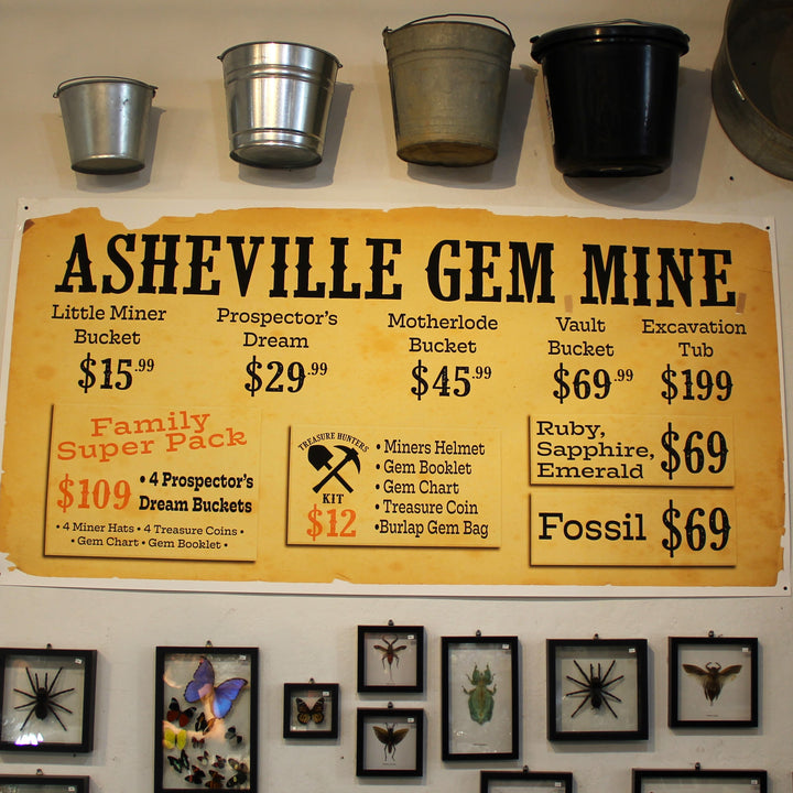 Asheville Gem Mine Gift Certificate