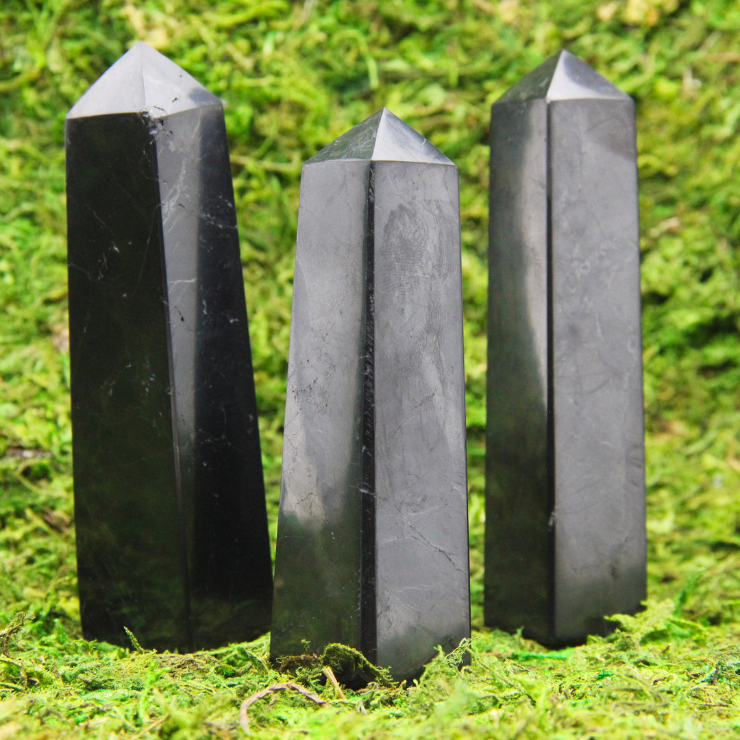 Shungite Obelisks Shungite Obelisks